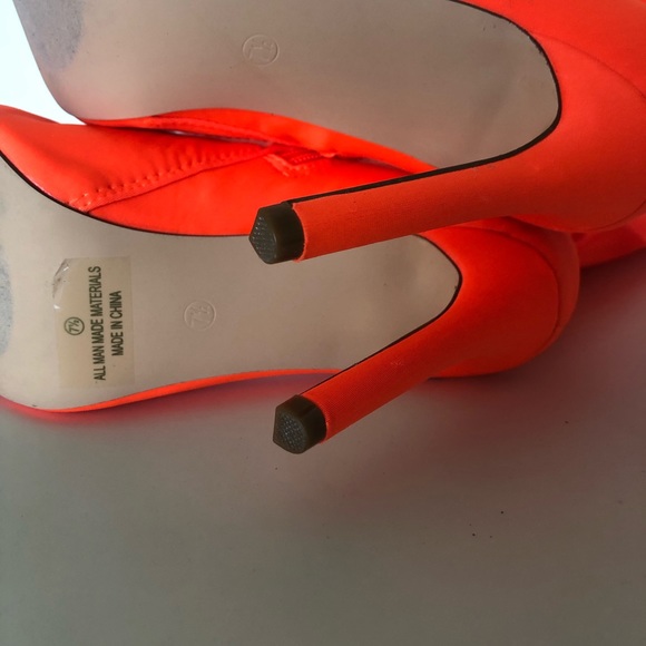 Neon Heeled Booties - Picture 4 of 7